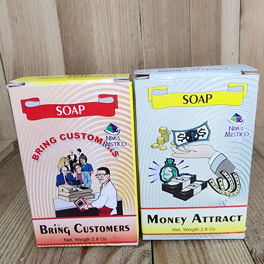 Bring money and bring customers soap bars